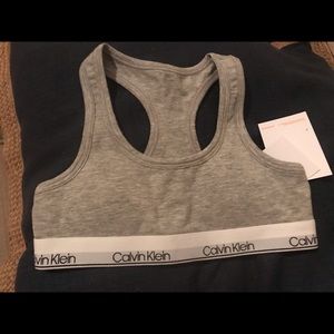 NWT little girl’s Calvin Klein bra